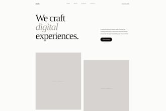 create your showcase website