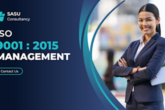 create an iso 9001 quality management system manual