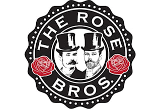 design luxurious stand out rose bros logo