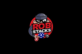 design professional poker player logo