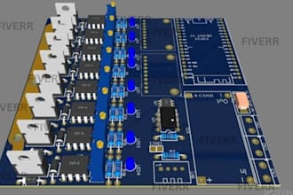 design professional pcb schematic and layout with gerber files
