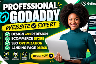 develop godaddy website design godaddy website redesign godaddy