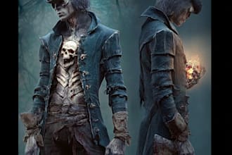 fantasy horror and fantasy horror character