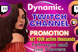 twitch channel promotion, twitch live viewers, brand marketing, stream overlay