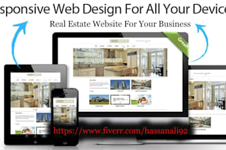 create your modern real estate website in wordpress