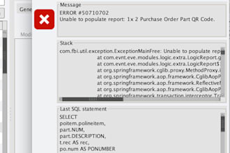 provide support for fishbowl inventory system