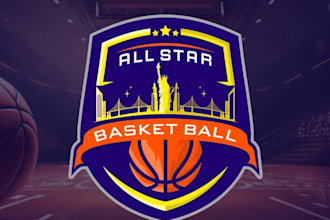 basketball, team, event, league, tournament, sports logo