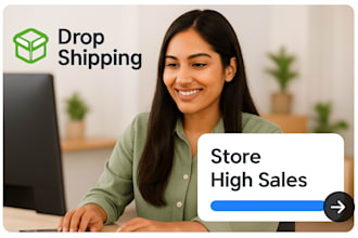 make profitable shopify dropshipping conversion store