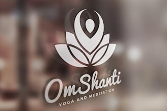 design massage therapy wellness spa skin care yoga logo