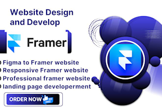 develop figma to framer websites