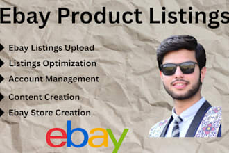 upload your ebay product listing