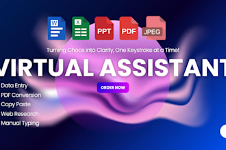 manage data entry, data collection, and file conversion tasks