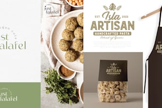design food restaurant bakery coffee shop logo