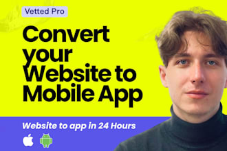 convert your website to a mobile app website to app