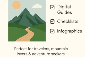 travel posters and tourism flyer design