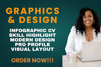 design a modern infographic resume to showcase your skills and experience