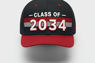 design a stylish and unique logo for your hat brand