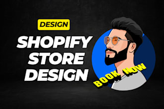 do professional shopify store design and store setup