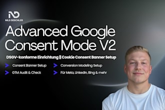 set up advanced consent mode v2 for gdpr compliant tracking