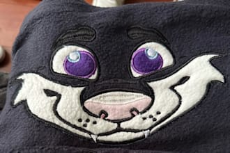 digitize your logo, design, brand, or furry