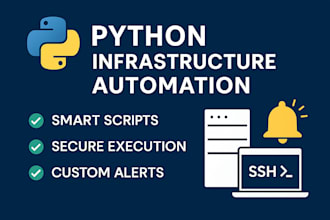 automate infrastructure with python scripts