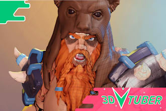 3d vtuber modeling and rigging