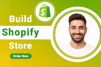 create or redesign shopify store