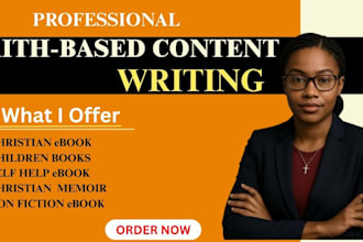 be christian ebook ghostwriter children book christian memoir self help
