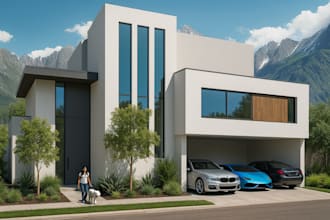 render realistic 3d architecture