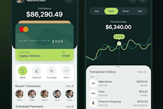 develop digital banking app p2p leading app mobile banking app neobank app