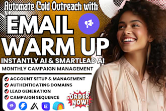 setup instantly ai smartlead ai email campaign for cold email outreach instantly