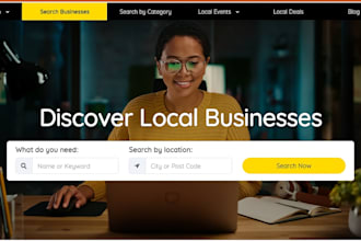 design brilliant directory, geodirectory website business directory website