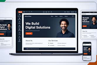 design a website using duda website builder