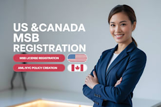 do money services business msb registration with fintrac in canada and US