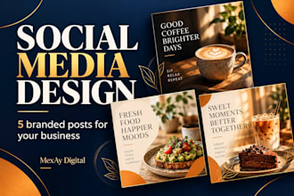 design branded instagram posts for your business