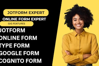 create jotform  type form google form online form cognito form questionaire form