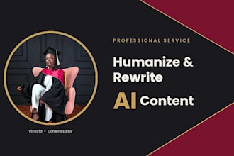 rewrite your ai content to sound human and natural