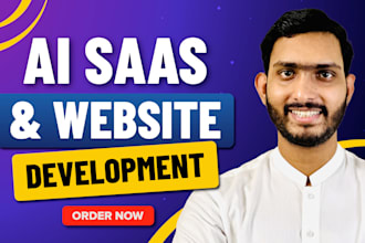 be ai software developer for ai saas, full stack ai website or mobile apps