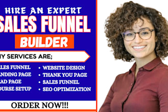 build landing page for your custom website converting click funnels sale funnels