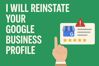 reinstate your google business profile