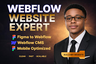 design develop webflow website webflow cms figma to webflow