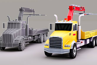 create professional 3d game assets and environments