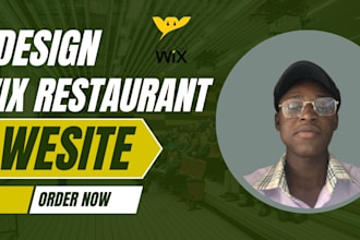 design wix restaurant website with ordering wix seo