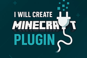develop a custom minecraft plugin for your minecraft server
