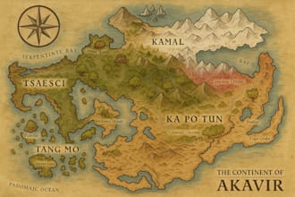 make fantasy world map design custom dnd game map