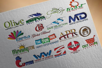 design a creative logo for your brand and business