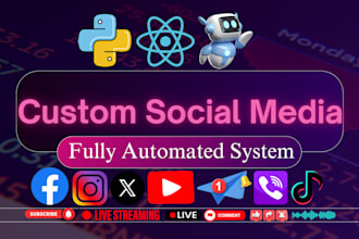 create python bot automation bot instagram API bot youtube API bot reddit bot