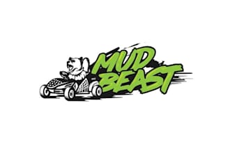 design wonderful off road go karts logo for kids