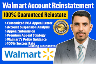 do walmart listings reinstate, walmart PPC, wfs, walmart VA