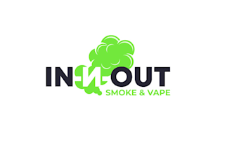 design play burger smoke shop logo